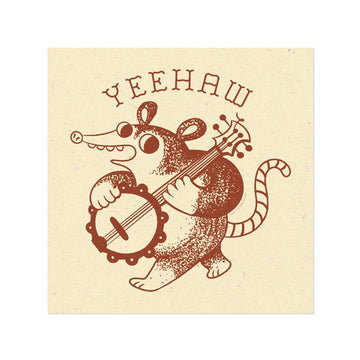 Banjo Possum Print