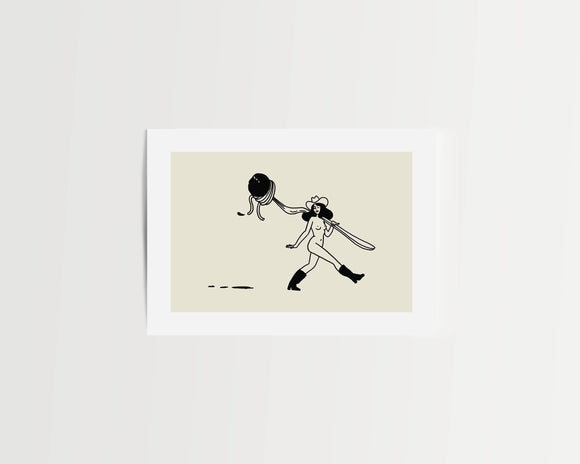 "Spaghetti Western" Art Print