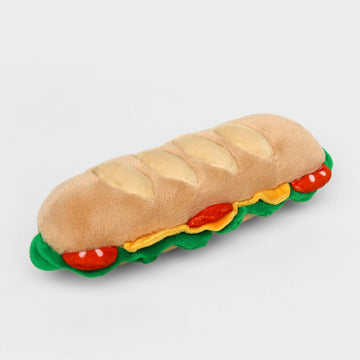 Plush Baguette Zip Pouch - 0
