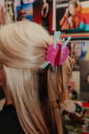 Yarn Crafts Knitting Needles Hair Claw-5