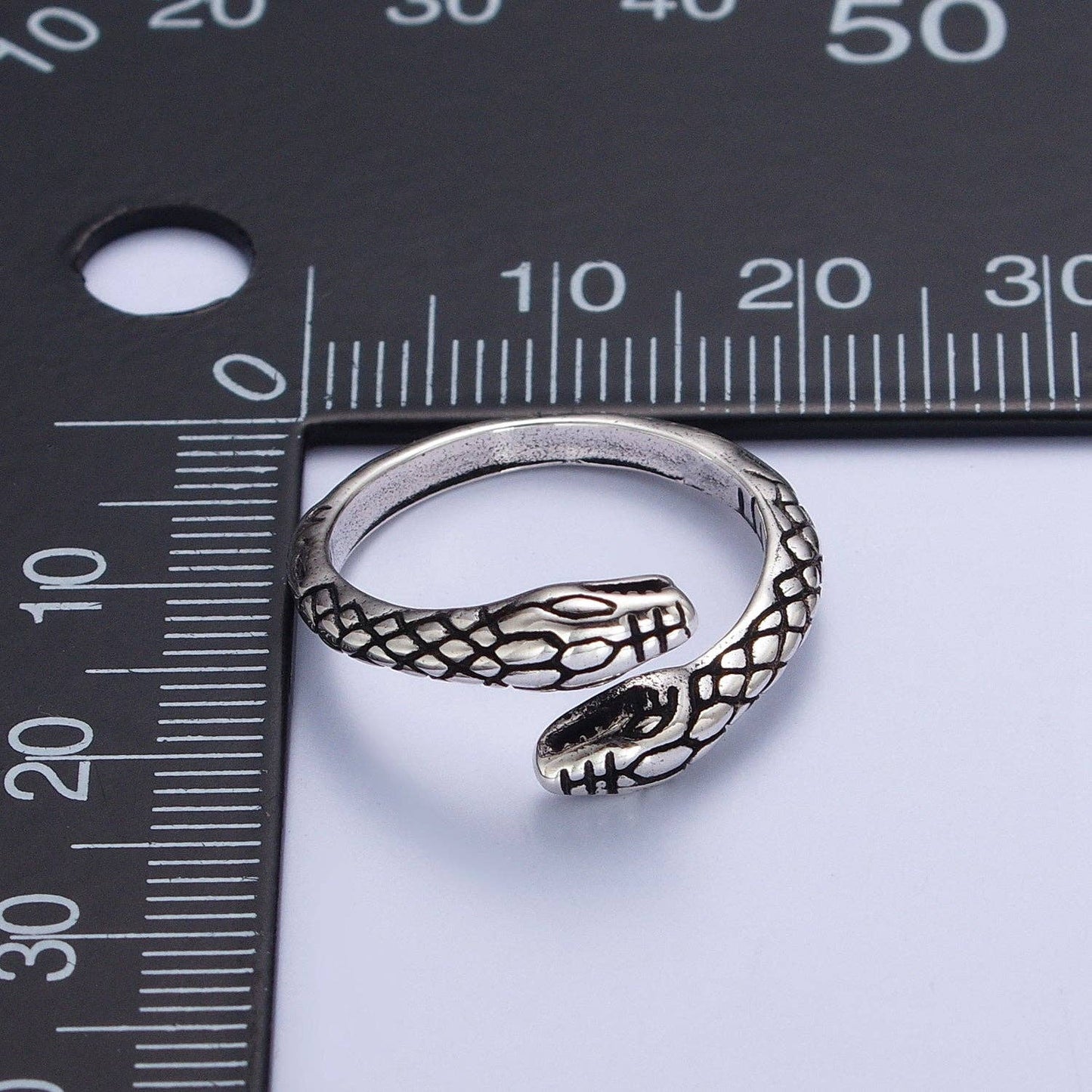 Serpent Adjustable Ring