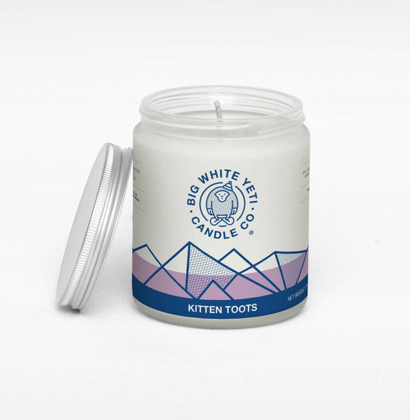 Kitten Toots Candle