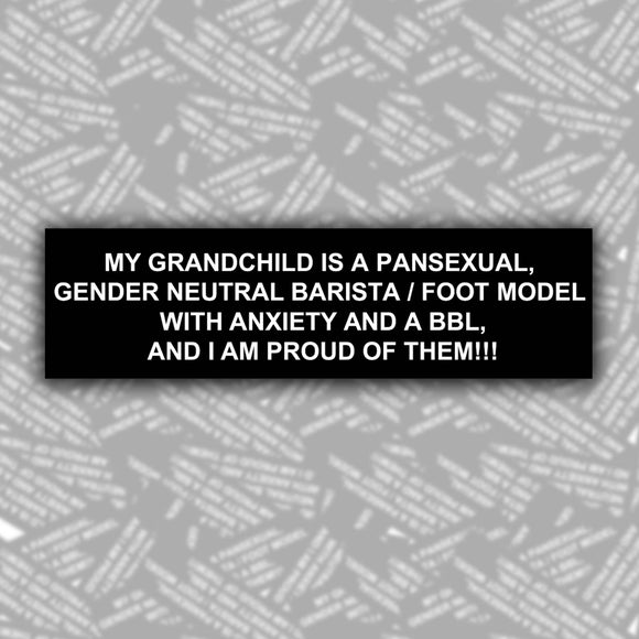 I'm Proud Of Them! Bumper Sticker