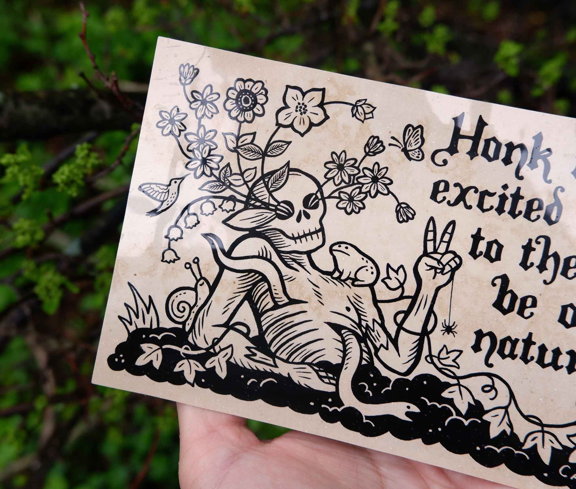 Return to the Earth Bumper Sticker - 0