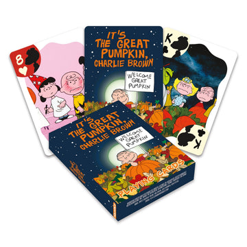 Peanuts Great Pumpkin Halloween Playing Cards