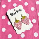 Strawberry Sparkle Earrings-3