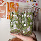 Poppy Garden Can Glass