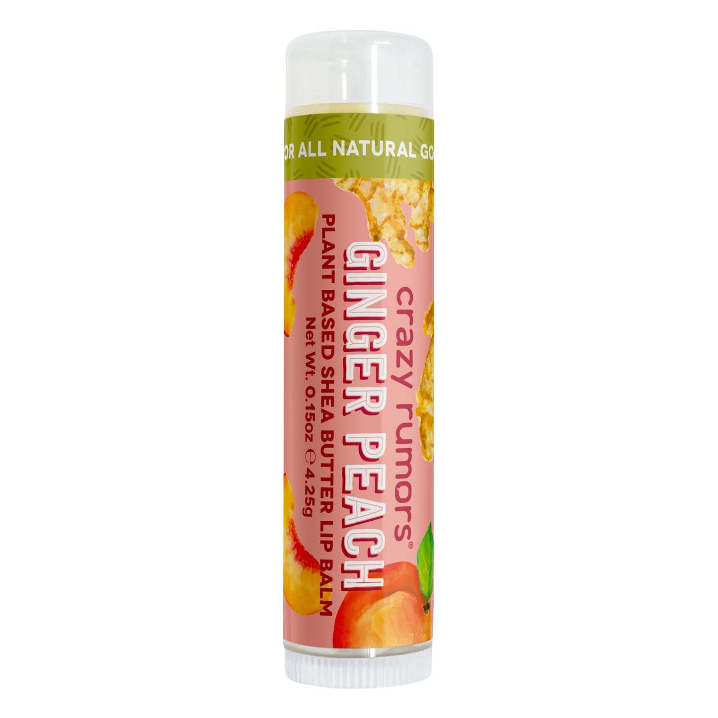 Ginger Peach Lip Balm