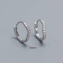 Dainty Sea Wave Hoop Earrings-4