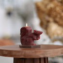 Squirrel Beeswax Candle-4