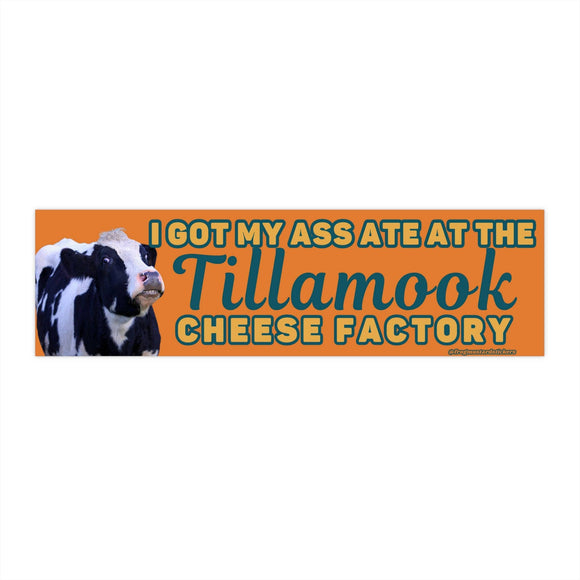 Tillamook Cheese Factory Bumper Sticker