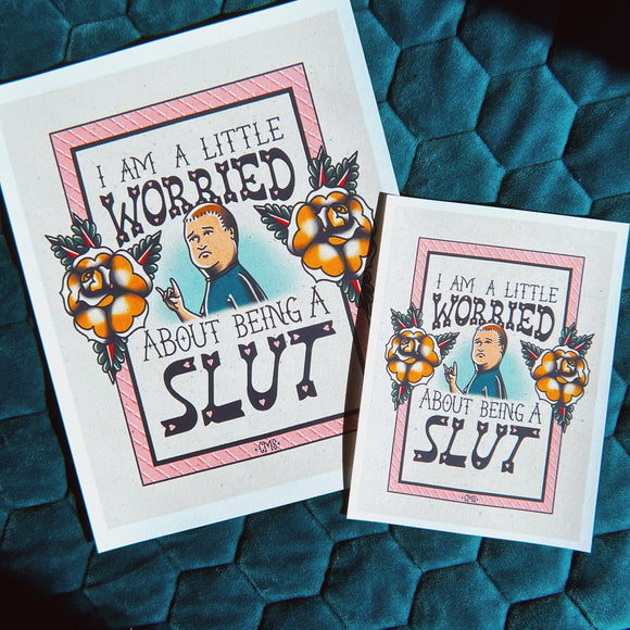 Slut Bobby Art Print