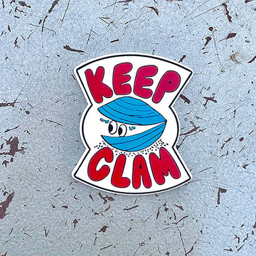 Keep Clam Rubber Magnet