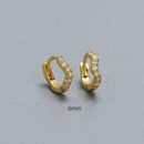 Dainty Sea Wave Hoop Earrings-3
