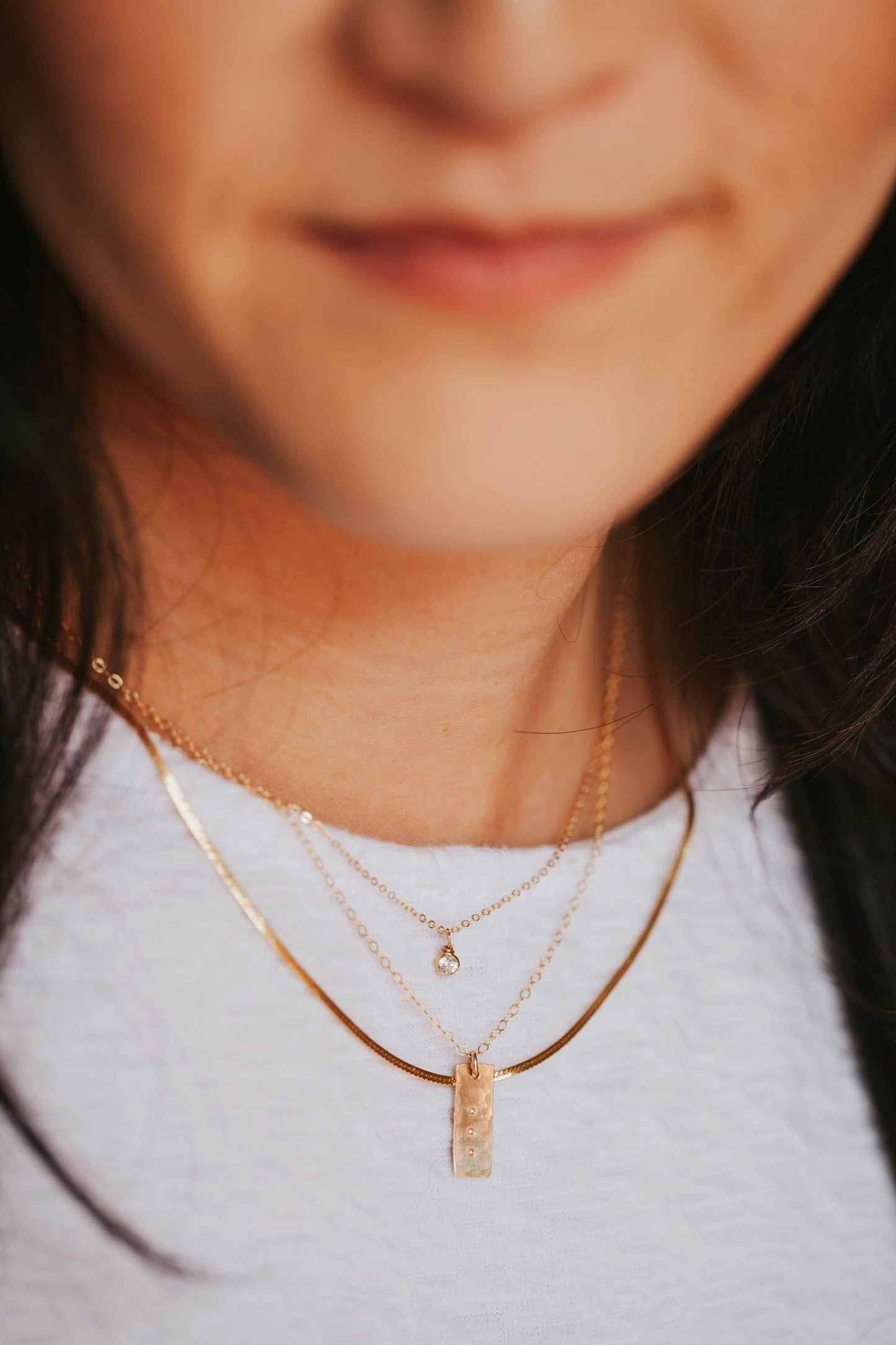 Hello Adorn: Solitaire Necklace