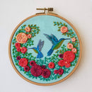 Summer Hummingbird Embroidery Kit-5