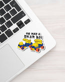 He Was a Sk8r Boi Sticker-4