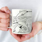 Dolphin Fuck David Shrigley Mug