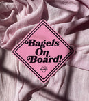Bagels On Board Sticker-1