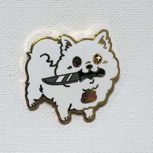 Stay Feral Pin