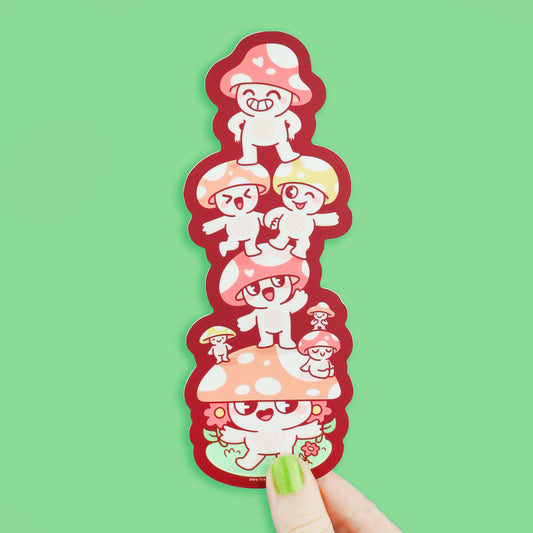 Mushroom Stack Sticker