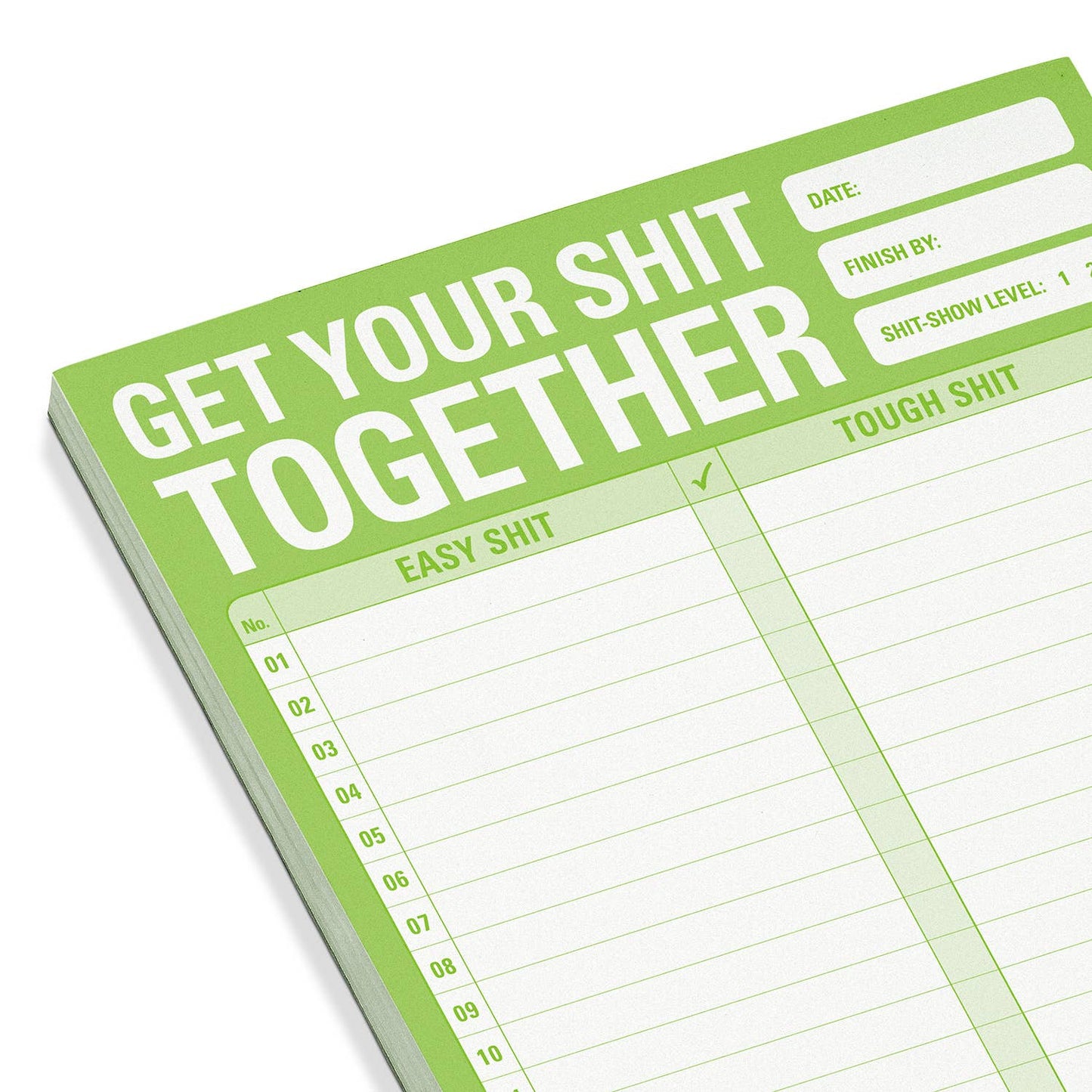 Get Your Shit Together Pad (Green)