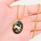 Enamel Rabbit Necklace