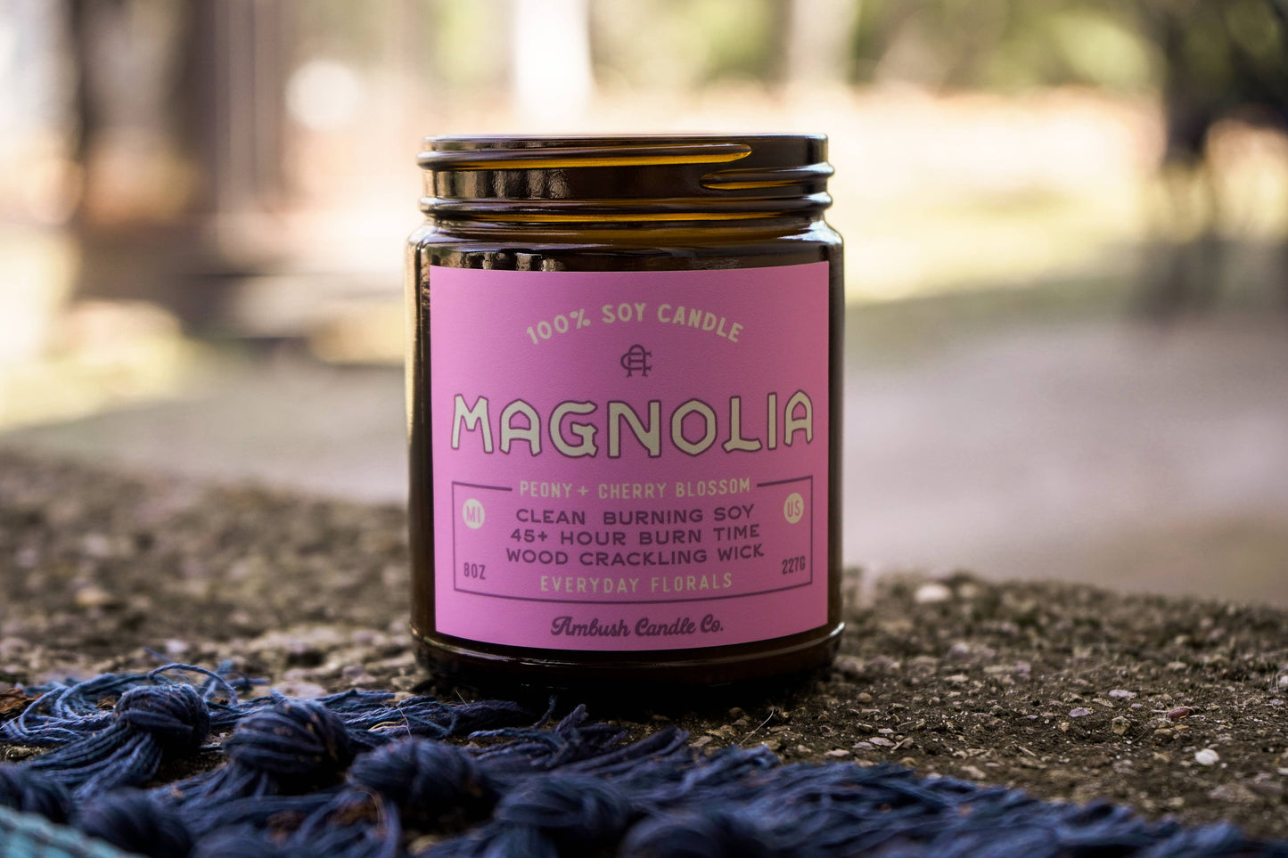 Magnolia | Peony + Cherry Blossom Candle