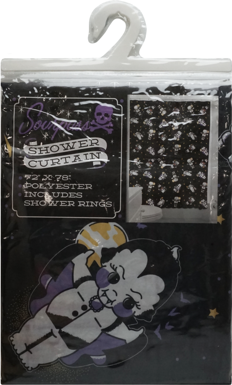 Kewpie Monsters Shower Curtain
