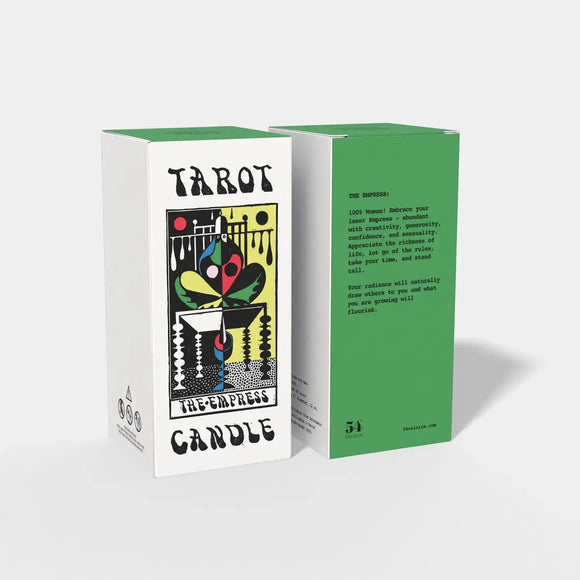 Tarot The Empress Candle - Pear, Magnolia + Vetiver Scent