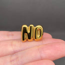 'NO' Stainless Steel Ring-5