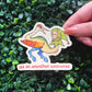 Us in Another Universe Medieval Sticker