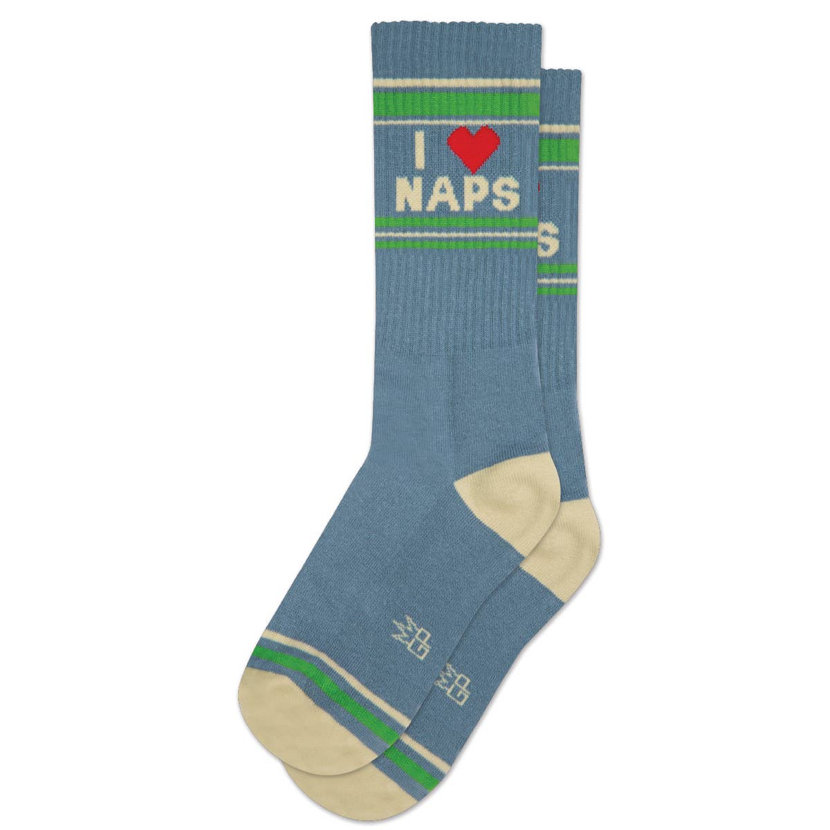 I <3 Naps Gym Crew Socks