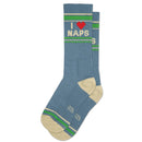 I <3 Naps Gym Crew Socks-1