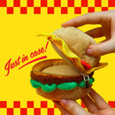 Plush Burger Zip Pouch-2