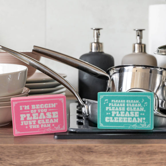 Dolly Parton Jolene Kitchen Sponges, Set of 2