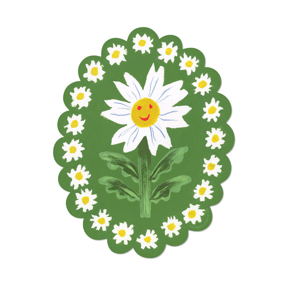 Daisy Border Sticker