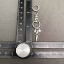 Goth Hand Stars Huggie Earrings-4