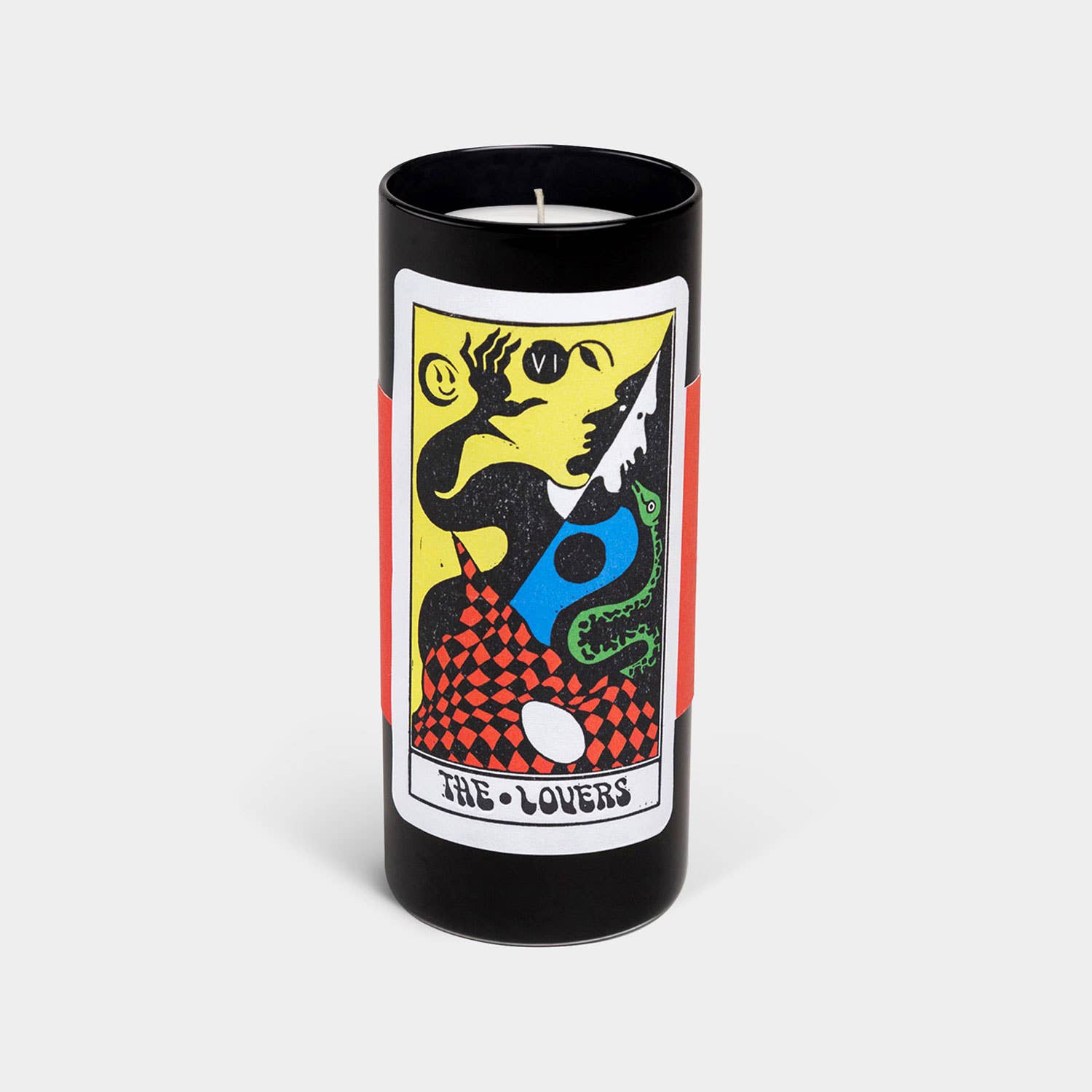 Tarot Lovers Candle - Orange + Moss Scent - 0