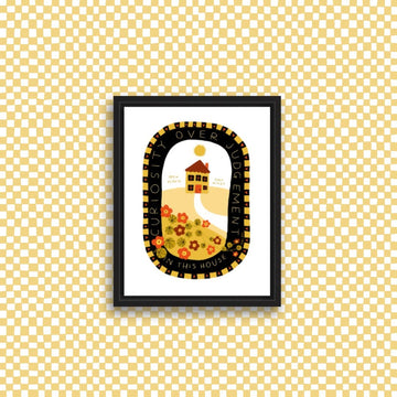 CURIOSITY OVER JUDGEMENT IN THIS HOUSE Mini Print - 0