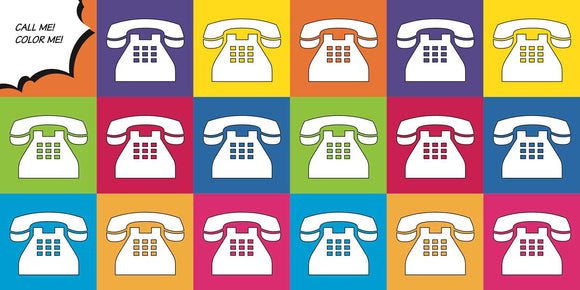 Pop Art Coloring Book