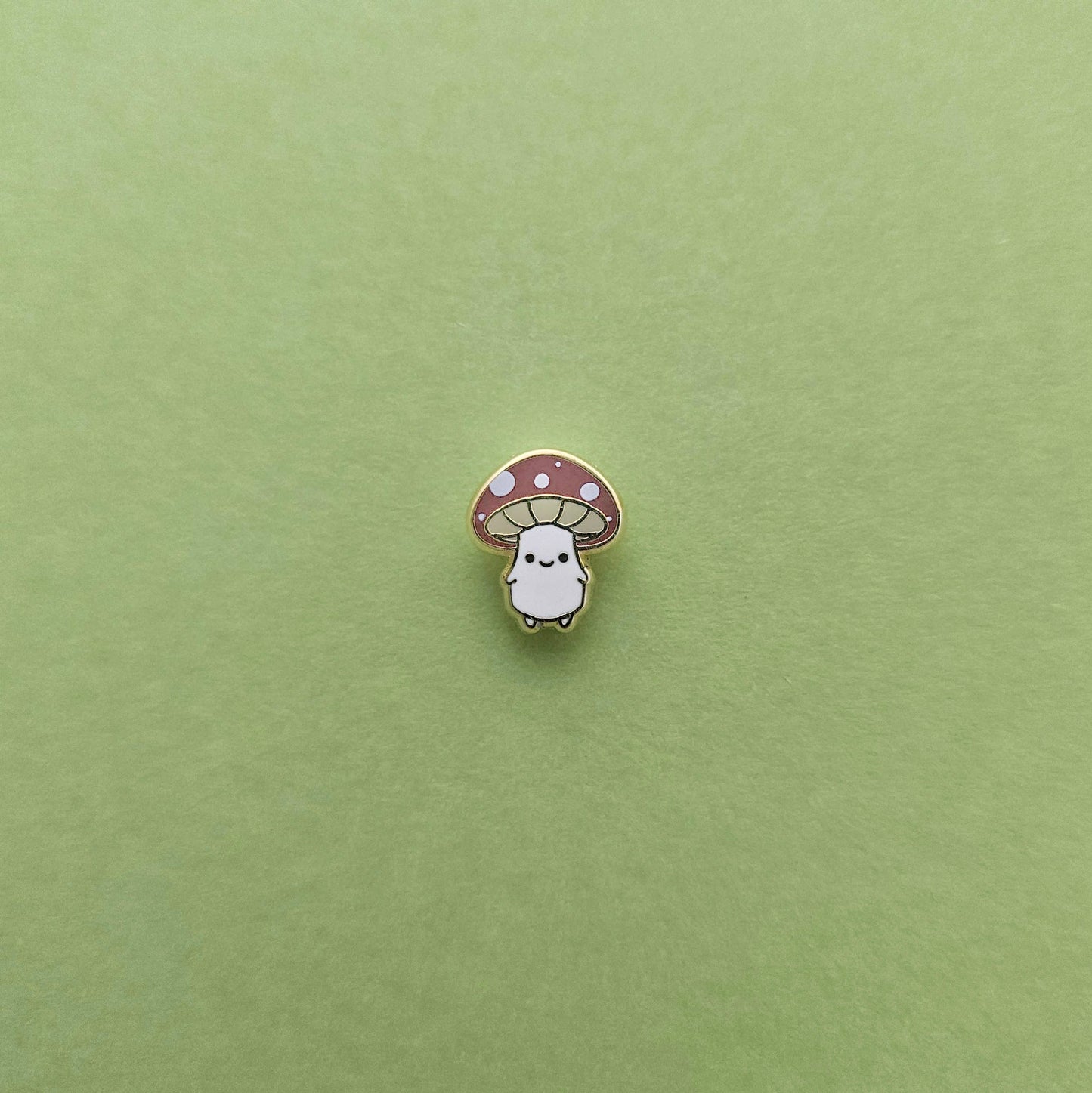 Mushroom Folk Mini Pin