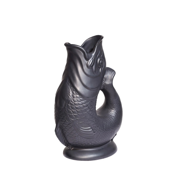Matte Black XL Gluggle Jug