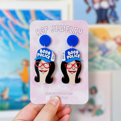 Bob's Funny Hat Earrings