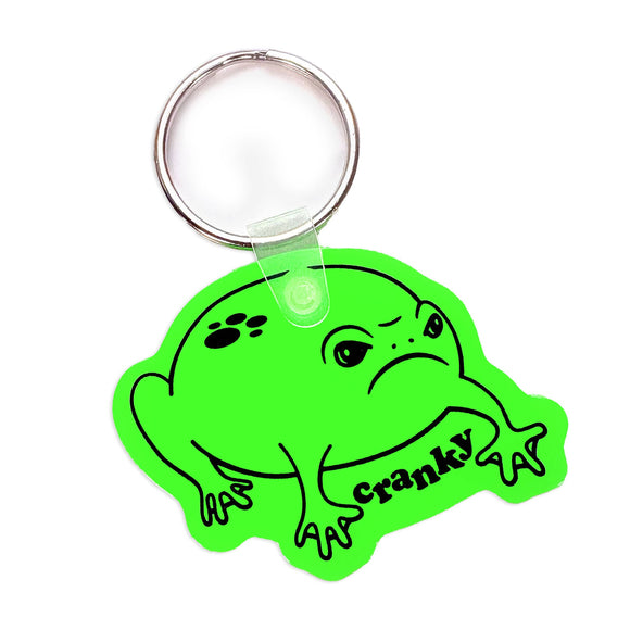 Cranky Froggy Keychain