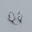 Dainty Sea Wave Hoop Earrings-6
