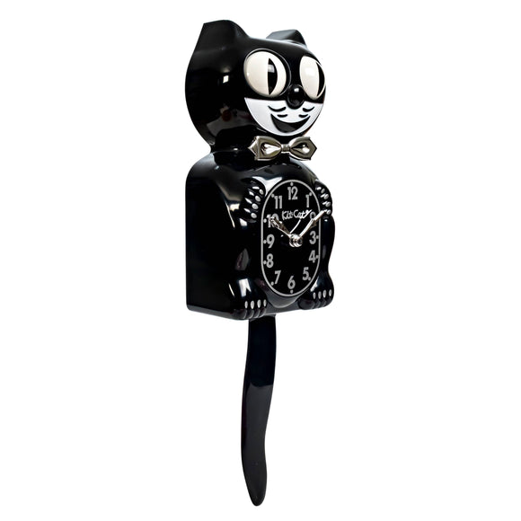 Retro Black Kitchen Edition Kit-Cat Klock