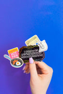 Gay Clippy Holographic Sticker-9