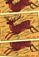 Don't Give Up Deer Print-1