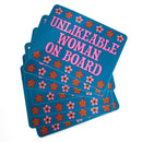 Unlikeable Woman On Board Sticker-2
